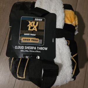 Xavier University Cloud Sherpa Throw